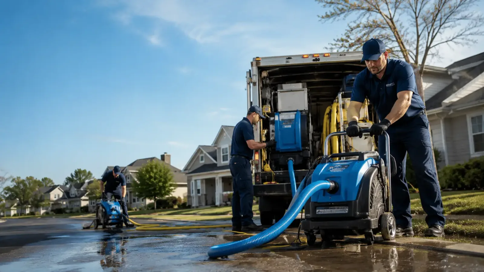 Flood Damage Cleanup in South Dayton, NY